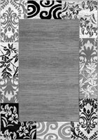 America Border Rugs 1958A L. Grey L. Grey