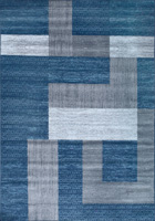 America Geometric Rugs 2108A D. Blue D. Blue