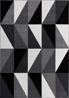 America Geometric Rugs 2868A L. Grey L. Grey