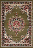 Bello Traditional Medallion Rugs 99 N. Green