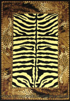 Khalaf Africa Zebra Rug 735-785D