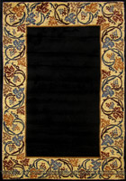 Khalaf Moderna Floral Border Rug 783-785K