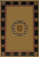 Khalaf Oriental Medallion Rug 1631-785J