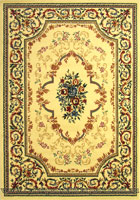 Khalaf Oriental Floral Rug 40-770W
