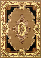 Khalaf Oriental Floral Rug 536-785D
