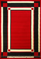 Tempo Modern Border Rug 0553-PO6