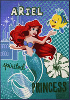 Disney Little Mermaid Ariel and Flounder Kids Rugs