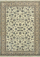 Habibian Oriental Hand Knotted Wool & Silk Rug