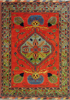 Maltabaf Medallion Hand Knotted Wool Rug