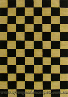 Sofer Check Hand Knotted Wool Rug