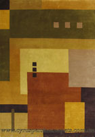 Sofer Abstract Hand Knotted Wool Rug