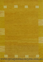 Gabbeh Border Hand Knotted Wool Rug