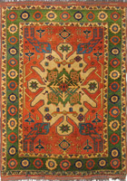 Maltabaf Medallion Hand Knotted Wool Rug