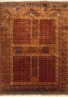 Maltabaf Geometric Hand Knotted Wool Rug