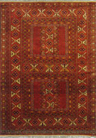 Maltabaf Geometric Hand Knotted Wool Rug