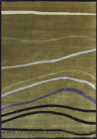 Sofer Wavy Hand Knotted Wool Rug