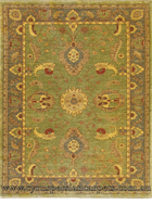 Tolidi Floral Hand Knotted Wool Rug