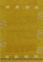 Gabbeh Border Hand Knotted Wool Rug