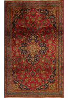 Kashmar Medallion Hand Knotted Wool Rug