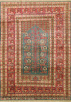 Kayseri Prayer Hand Knotted Wool Rug