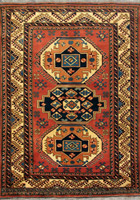 Maltabaf Geometric Hand Knotted Wool Rug