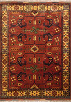 Maltabaf Geometric Hand Knotted Wool Rug
