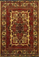 Maltabaf Medallion Hand Knotted Wool Rug