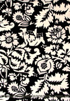 London Modern Floral Rug LD242-BW