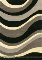 London Modern Wavy Rug LD303-BWG