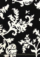 London Modern Floral Rug LD354-BW