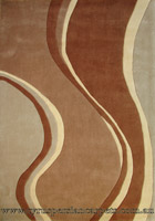 London Modern Wavy Rug LD501-BWB