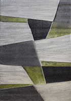 Love Modern Abstract Rugs 22322 Green Emerald