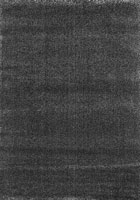 Lush Modern Plain Rugs 14344 Black Grey