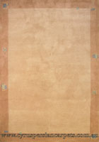 Indo Nepal Wool Modern Border Rug IN06