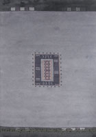Indo Nepal Wool Modern Abstract Rug 530 Blue