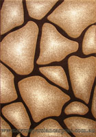 Paris Modern Abstract Rug 5142 Brown Beige