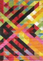 Splendido Modern Abstract Rugs 4763A Black