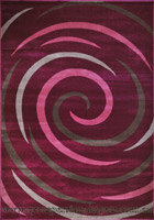 Surf Modern Circle Design Rug 2581LF