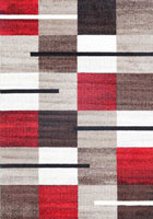 Attila Modern Square Pattern Rugs 25022-70
