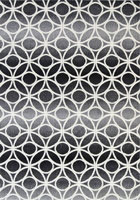 Ellie Contemporary Circle Pattern Rugs 1645A D.Grey D.Grey
