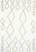 Mara Abstract Shaggy Rugs 80074-060 Cream Beige