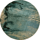 Kaleidoscope Grunge Style Round Rug A259C White Cream