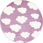 Bambino Round Modern Cloud Rugs 15924-55