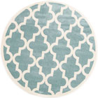 Bambino Round Modern Trellis Rugs 20518-632