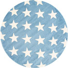 Bambino Round Modern Star Rugs 15927-30