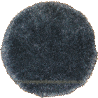 Darwin Shaggy Round Rug 154 Turkuaz Blue