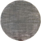 SoHo Plain Round Shaggy Rugs PC00A Dark Gray Dark Gray
