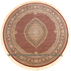 Melbourne Mahi Traditional Round Rug 87034A Red