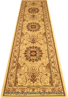 Fantastic Hallway Runner Rug 645 Cream Cream