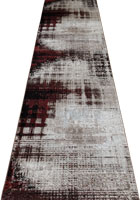 Morocco Hallway Runner Rugs 0W727 Cotton Red